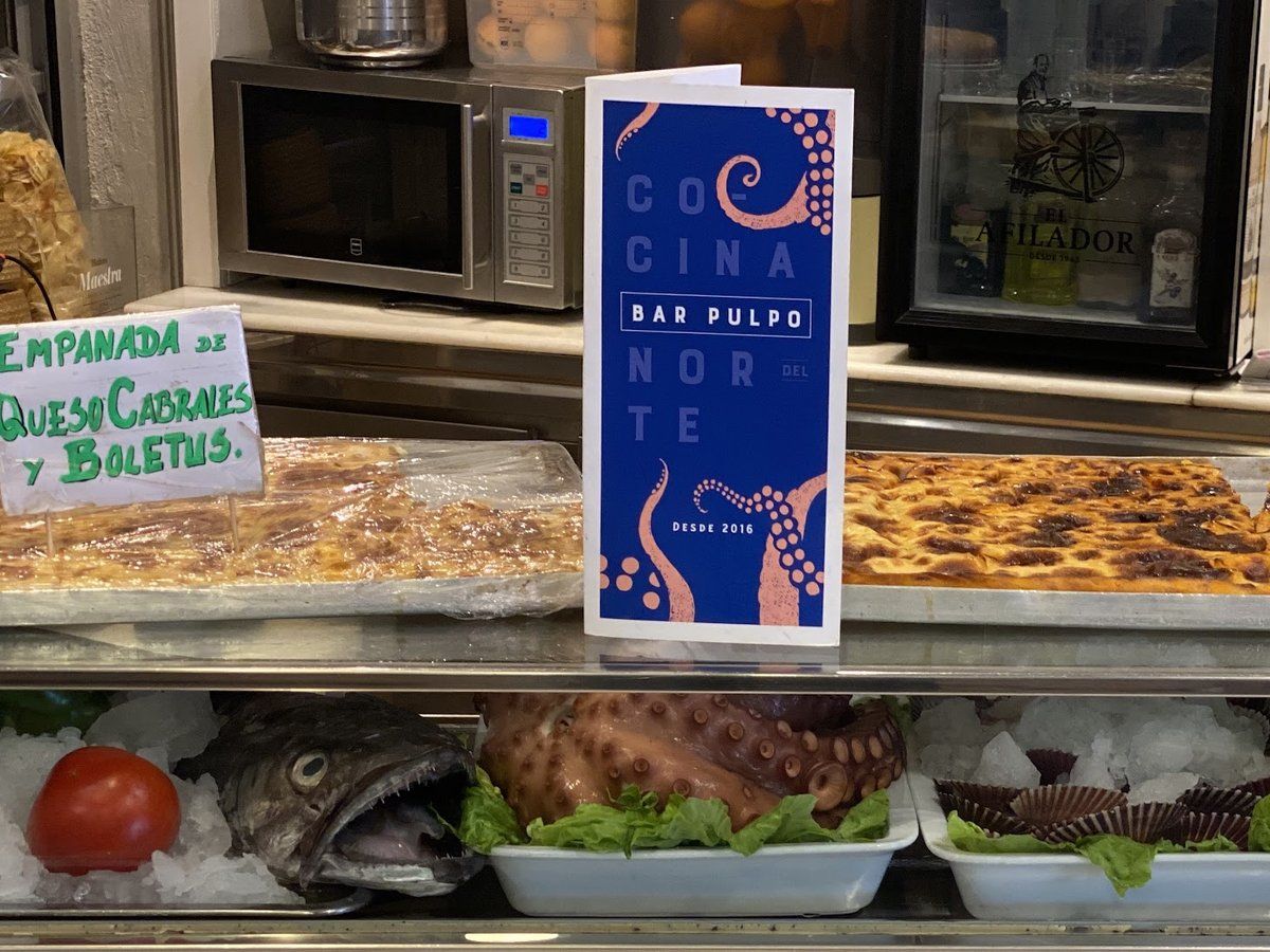 Bar Pulpo — cocina española tradicional — menú del día en Madrid