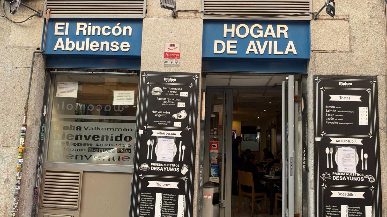 El Rincón Abulense — cocina española tradicional — menú del día