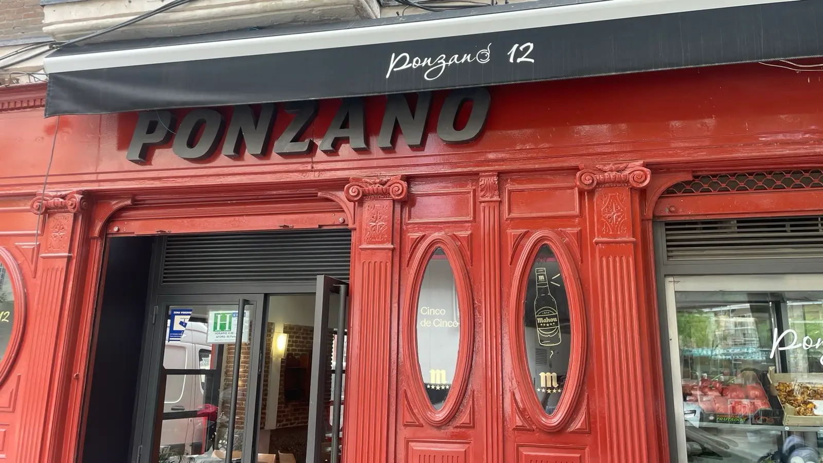 Bar Restaurante Ponzano — cocina española tradicional — menú del día