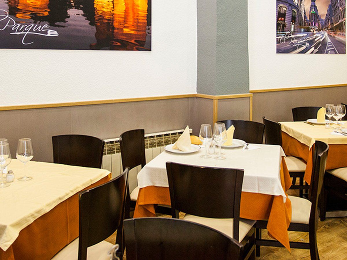 Restaurante El Parque — cocina mediterránea — menú del día en Madrid