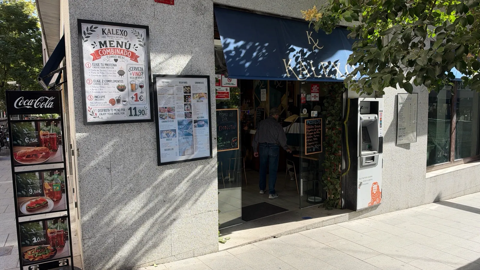 Kalexo Coffee and Bar — cocina española tradicional — menú del día