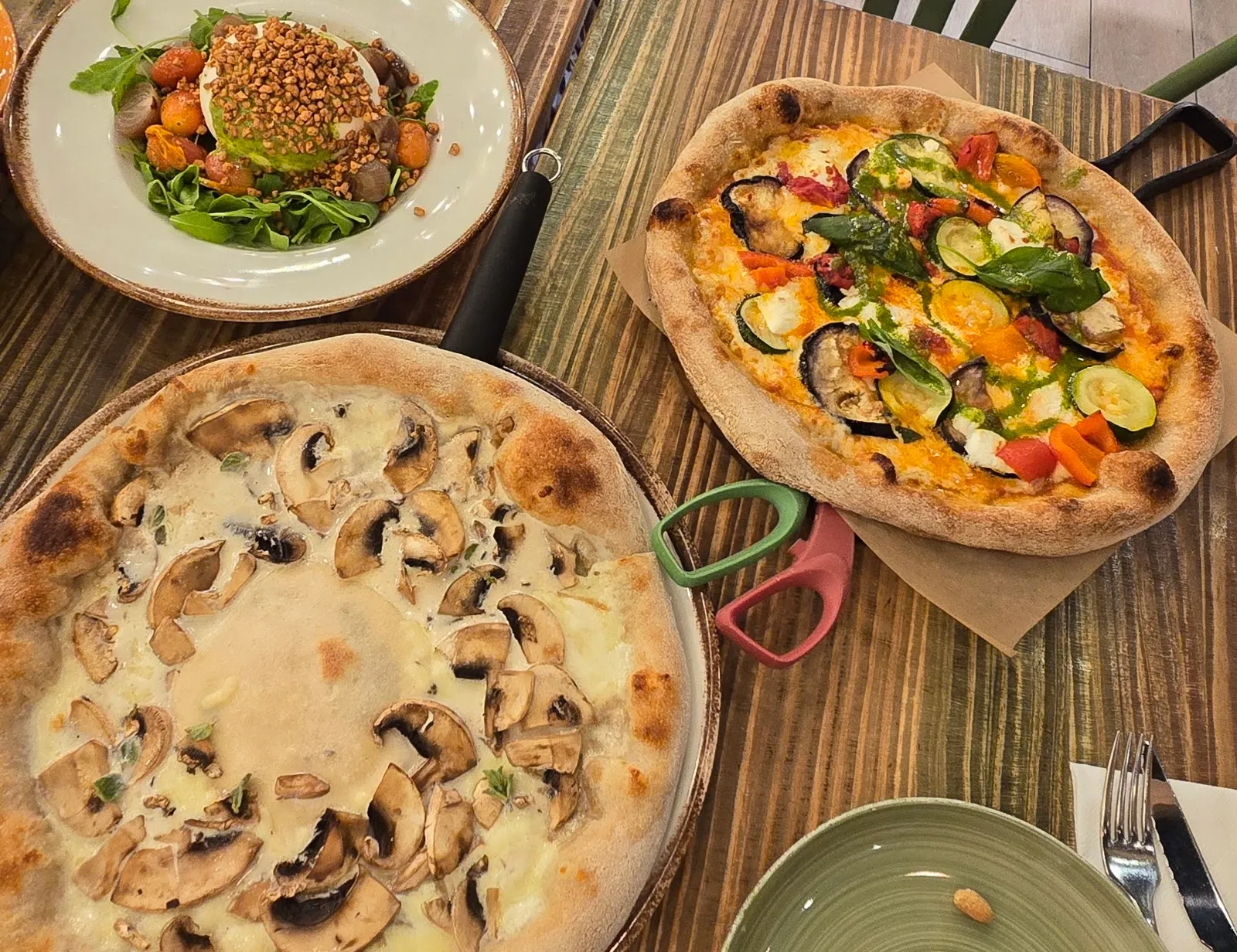Ginos — cocina italiana — menú del día