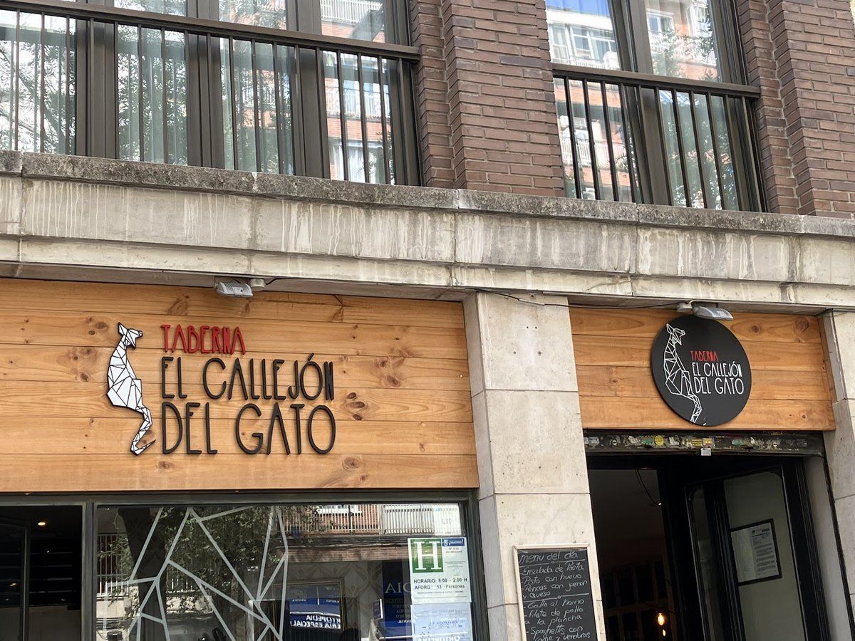 Taberna El Callejón del Gato — cocina taberna — menú del día en Madrid