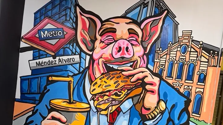 Cesar's Burgers — cocina hamburguesería — menú del día