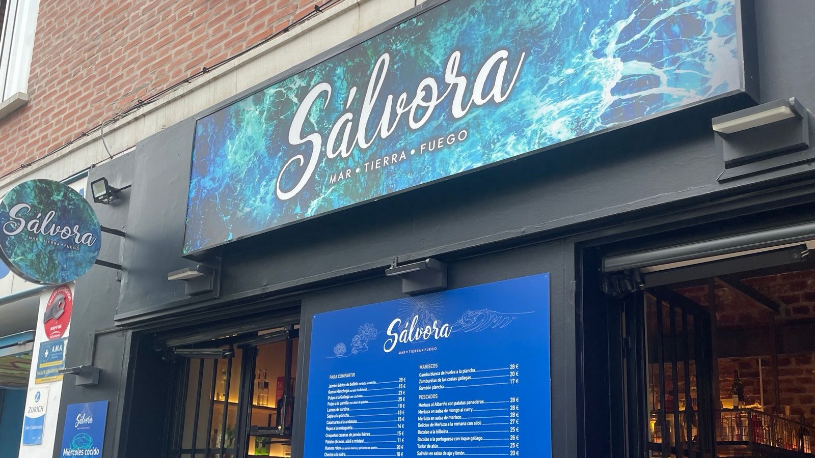 Sálvora — cocina mediterránea — menú del día