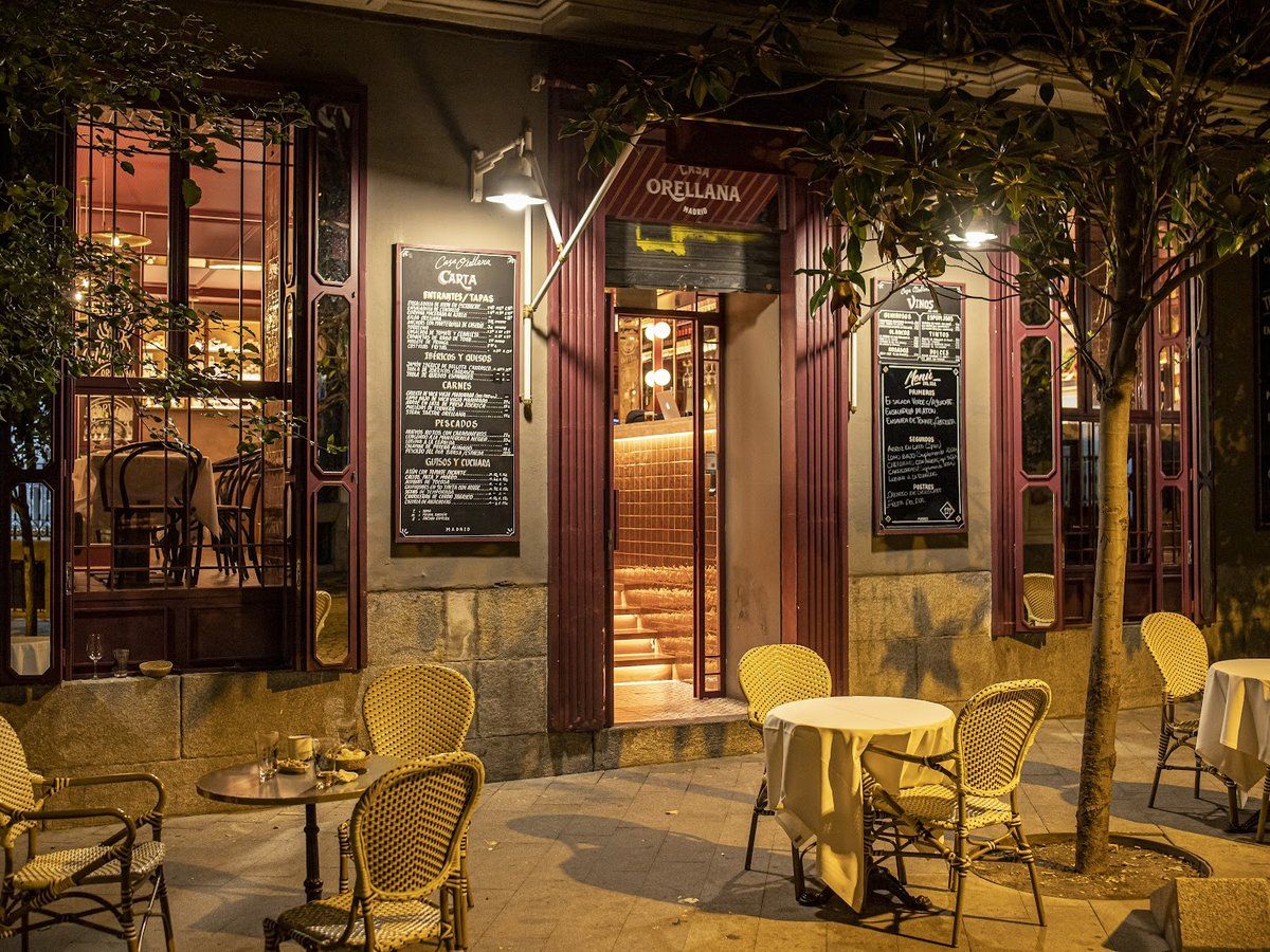 Casa Orellana l Restaurante comida española Madrid — cocina taberna — menú del día en Madrid