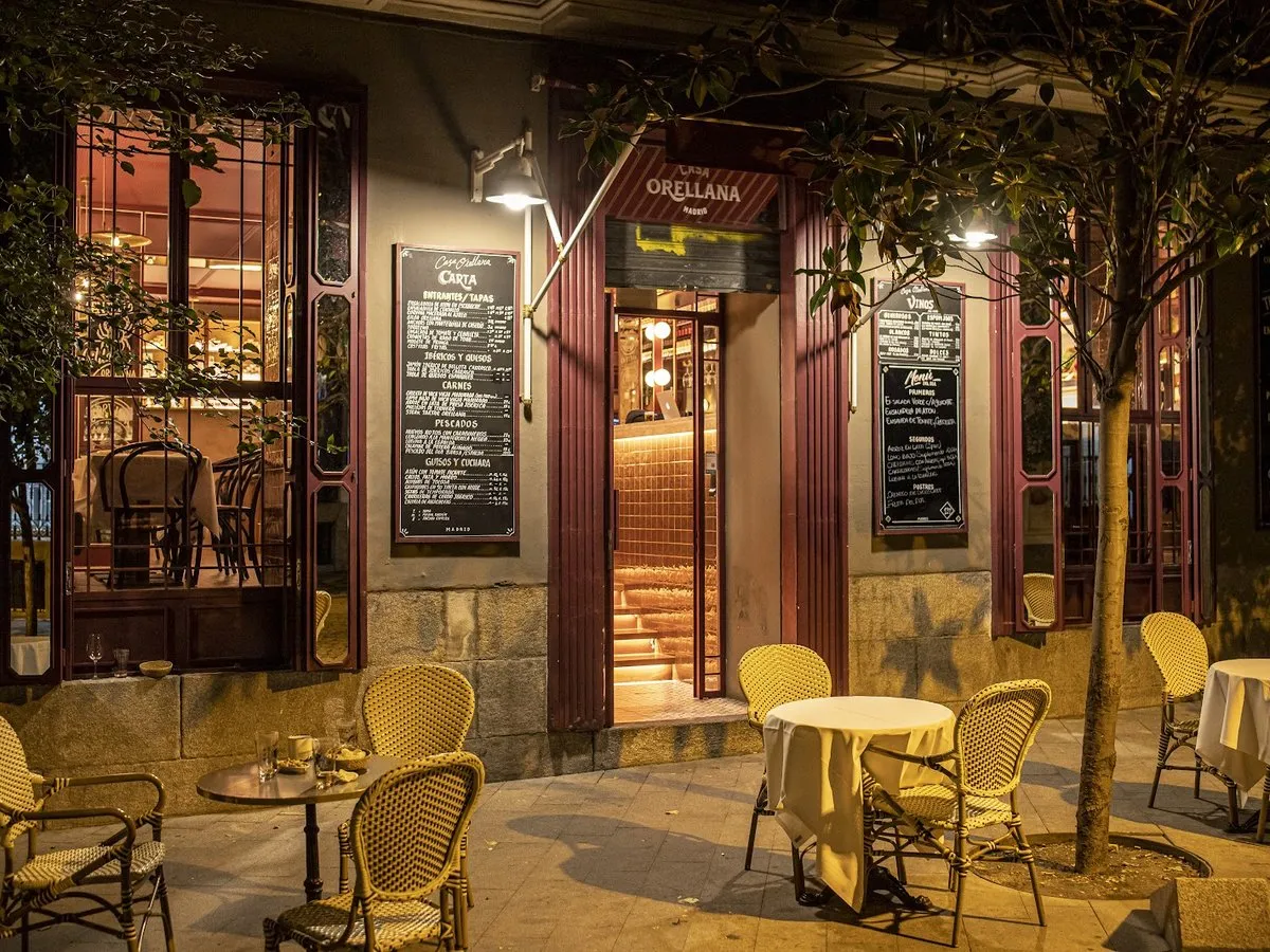 Casa Orellana l Restaurante comida española Madrid — cocina taberna — menú del día en Madrid