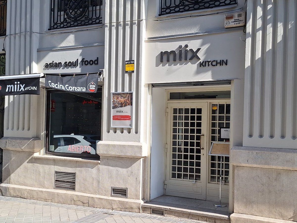 Miix Kitchn — cocina asiática — menú del día en Madrid