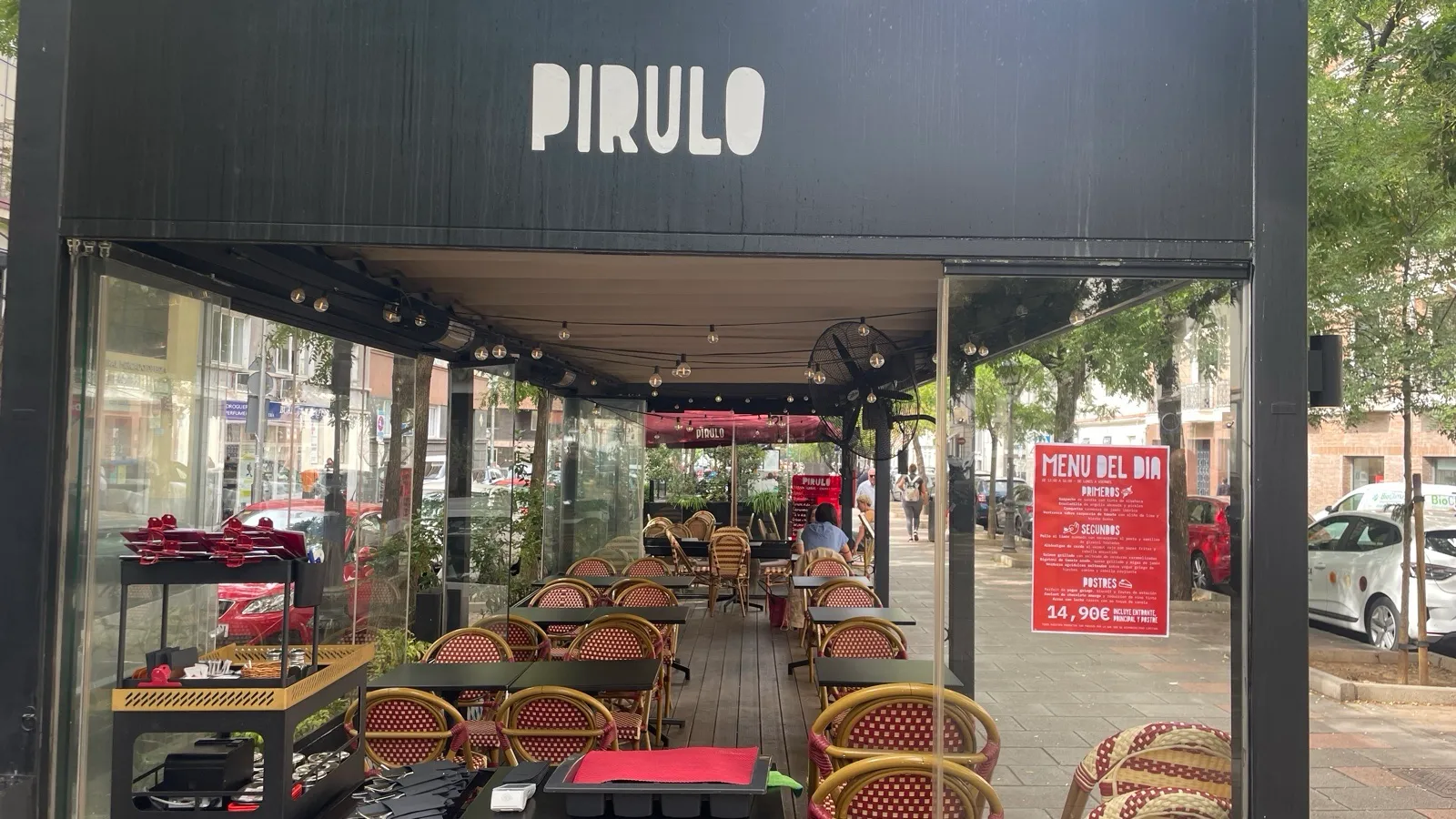 Pirulo — cocina mediterránea — menú del día