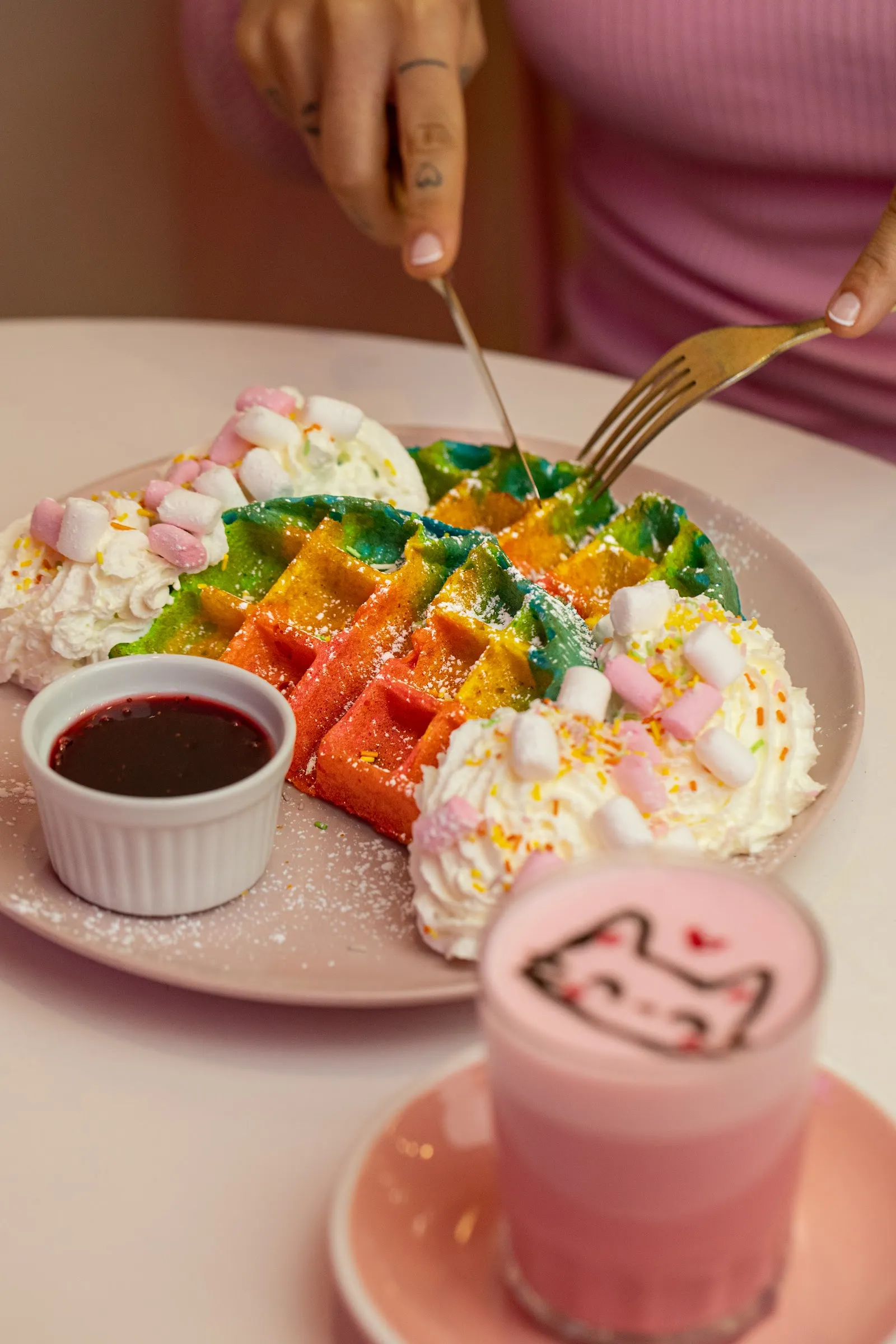 Kawaii Café — cocina asiática — menú del día