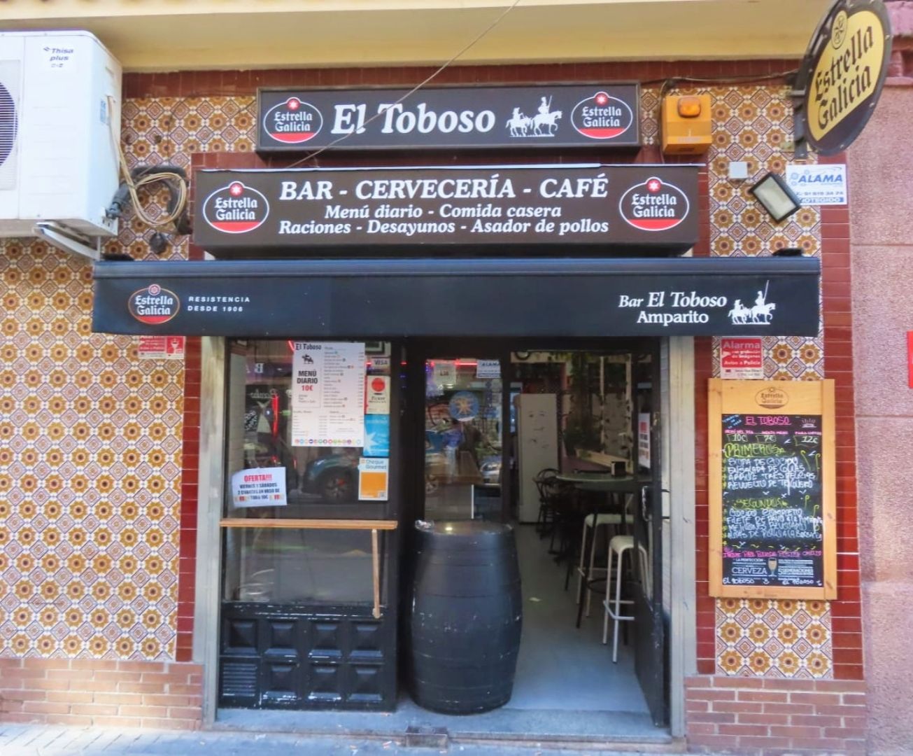 El Toboso — cocina española tradicional — menú del día
