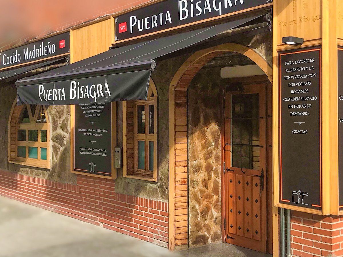 Restaurante Puerta Bisagra - Cocido Madrileño — cocina española tradicional — menú del día en Madrid