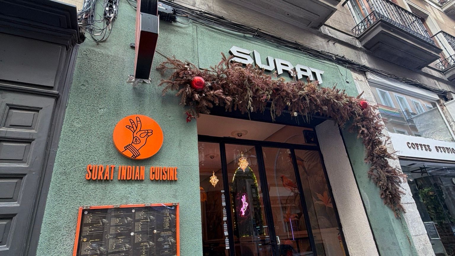 Surat Indian Cuisine — cocina india — menú del día