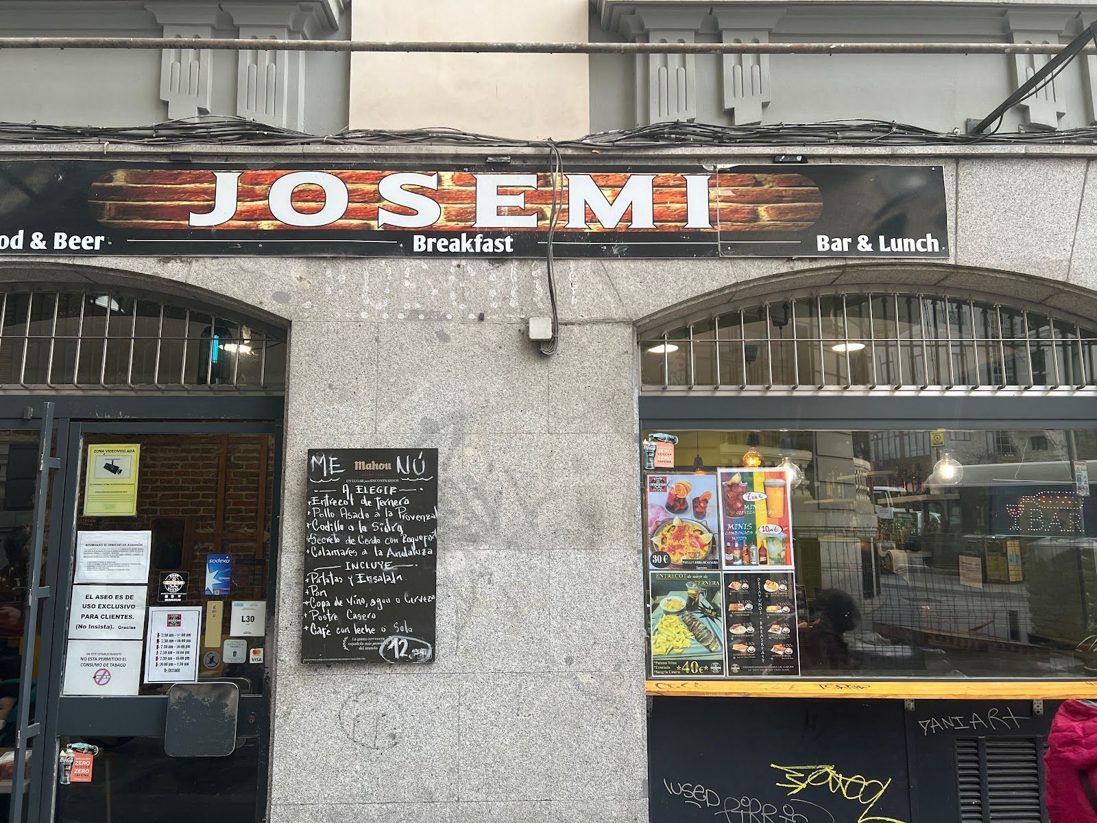 Josemi. Food&Beer — cocina española tradicional — menú del día