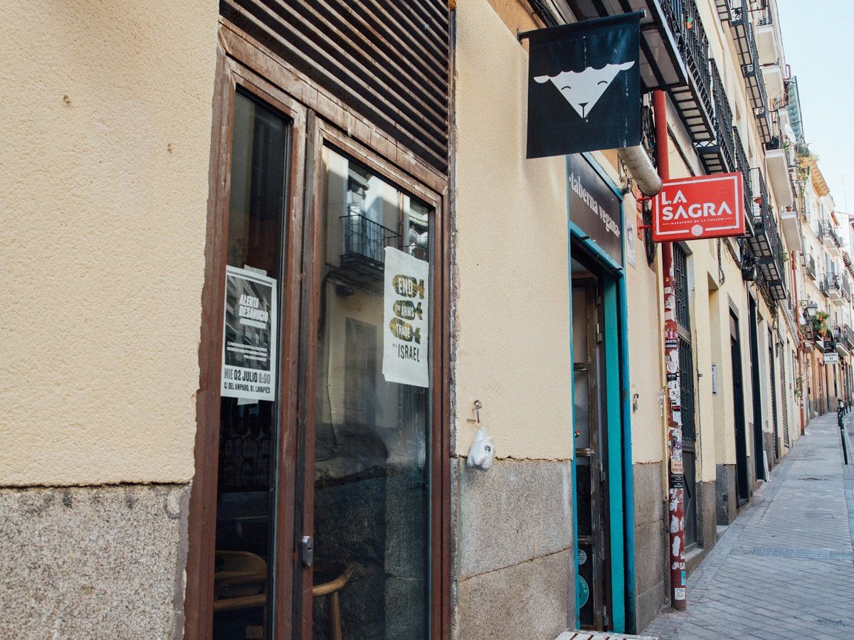 La Oveja Negra taberna vegana. — cocina vegetariana — menú del día en Madrid