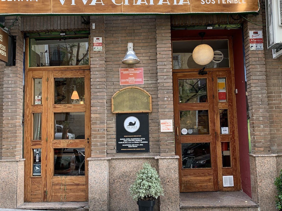 Viva Chapata — cocina vegetariana — menú del día en Madrid