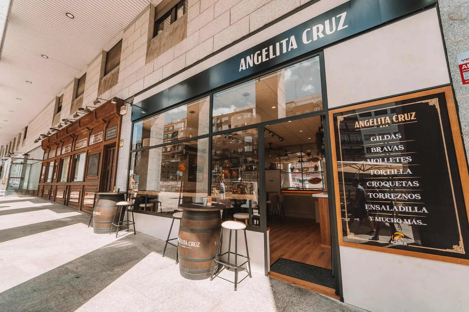 Angelita Cruz | Bar — cocina española tradicional — menú del día
