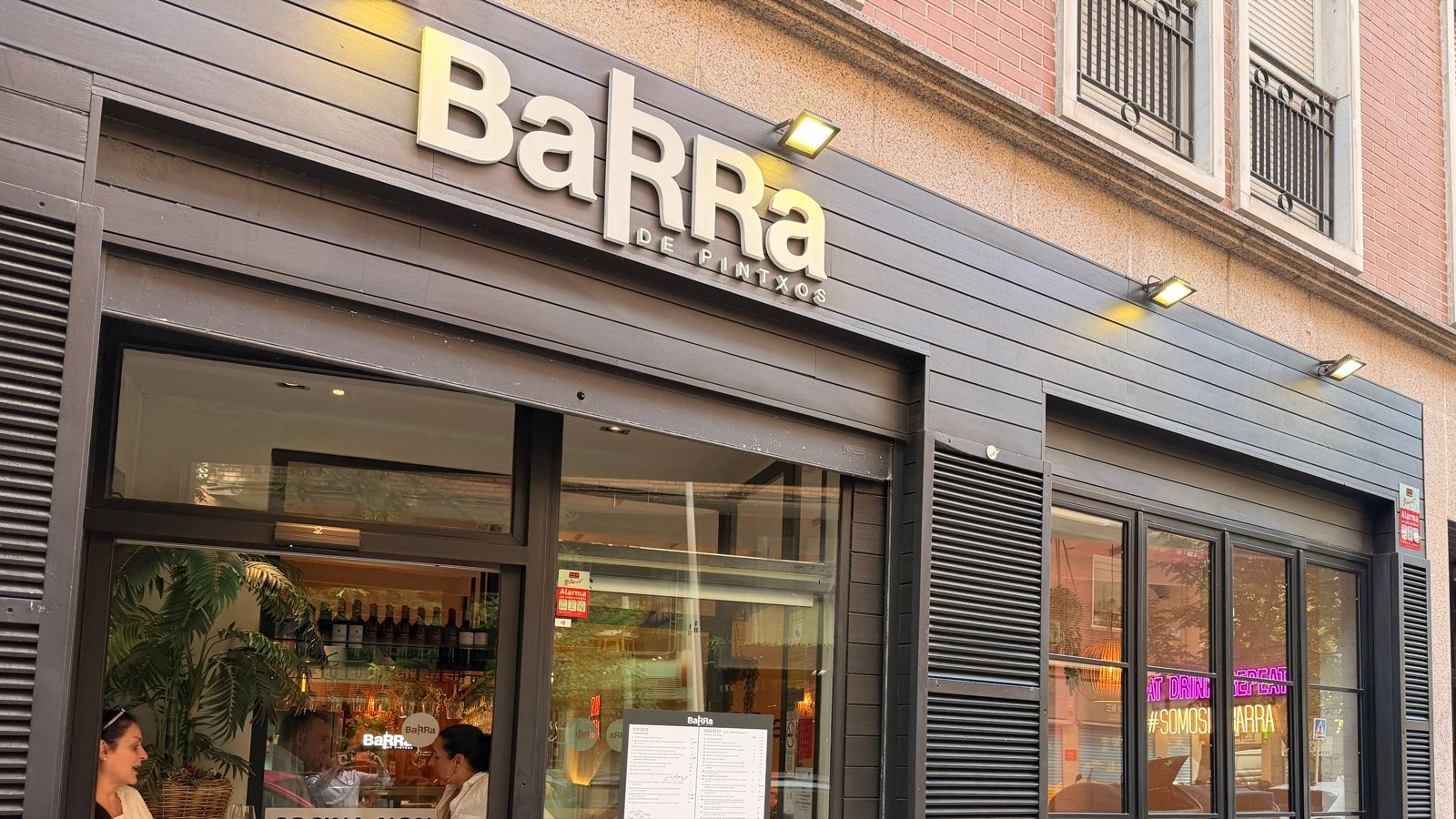 BaRRa de Pintxos Ponzano — cocina mediterránea — menú del día